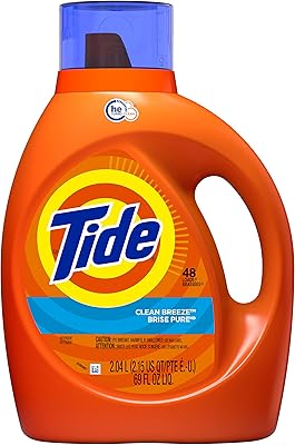 Detergent with liquid tide laundry, clean break scent, 48 brewed, 76 fl oz, 69 fl oz.. DIAYTAR NIGERIA brings affordable shopping solutions to every corner of Nigeria in just 5-8 days.