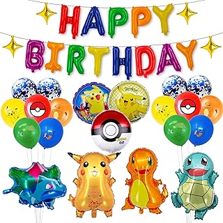 Snap Bazaar 26 pieces of Pokémon birthday decorations | joyful banner.. Shop like never before with DIAYTAR NIGERIA's comprehensive marketplace and budget-friendly shipping.