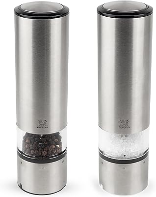 Peugeot Allis Sense u-select Double Salt Moulin and pepper gift with tray, silver, PG-2/27162.. E-commerce made for Nigeria — fast delivery and low prices at DIAYTAR.