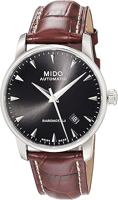 Midido-Mido-M86004188 Men's Watch Automatic Watch Swiss Analog Baroncelli Brown.. Experience the joy of discovery with DIAYTAR NIGERIA's vast catalog and nationwide affordable delivery.