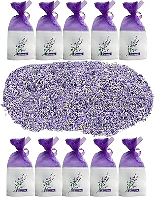 Mamatoons 200g of dried lavender flowers with 10 empty lavender sachets, 100% natural dried lavender buttons, fresh scent for cupboards, car, house, office, aromatherapy, best sleep.. Shop smart, shop DIAYTAR - Nigeria's most affordable e-commerce platform with nationwide delivery.