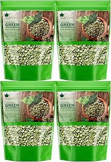 Bliss of Earth's organic Green Green Coffee Grains, 4x250g.. DIAYTAR NIGERIA: Where shopping dreams become reality with budget-friendly prices and prompt delivery.