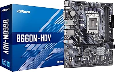 Asrok b660m-hdv 1700 socket 2 ddr4.. DIAYTAR NIGERIA: Putting quality products within reach of every Nigerian through our affordable marketplace.