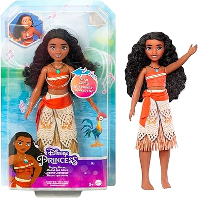 Disney princess toys, moana singer doll dressed in distinctive clothes, singing "how far I will go" from the Disney HLW16 film.. From household needs to gadgets, DIAYTAR Nigeria has it all.