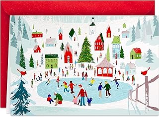 Hallmark greeting cards in a box, Snowy City (40 cards with envelopes).. DIAYTAR NIGERIA: Your affordable gateway to thousands of products delivered within a week.