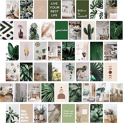 Collection of university aesthetic photo walls, 50 sets of 4 x 6 inch bedroom decorations, perfect for bohemian wall decoration, room photo collages and vSco prints for teenagers.. DIAYTAR NIGERIA: Where value meets variety with reliable nationwide delivery in under 8 days.