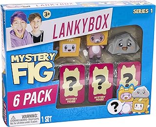 Mystery Lanky Box figure - Pack of 6. For the biggest fans, 6 of the 10 possible characters including Foxy, Rocky and Ultra Rare Kanye, what will you get?.. DIAYTAR NIGERIA brings a world of products to your fingertips with affordable prices and quick delivery.