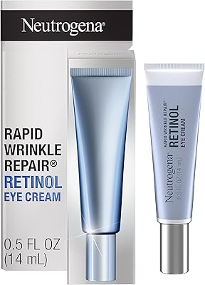 Quick repair cream of neutrogena wrinkles for dark circles and pockets under the eyes, eye cream with hyaluronic acid, glycerin and retinol, 0.5 fl oz, 0.5 fl oz.. DIAYTAR NIGERIA makes luxury accessible with our affordable prices and dependable delivery service.