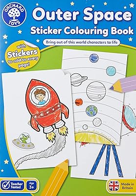 Orchard Toys Spatial Poster Coloring Book, Educational Activity Book, Spatial Coloring Book, for children 3 years old and more, perfect for the holidays.. DIAYTAR NIGERIA connects you with endless possibilities through our affordable e-commerce platform.