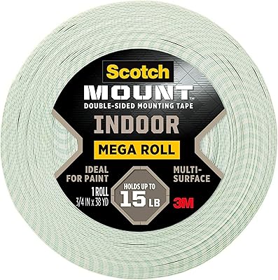 Double side scotch adhesive ribbon roll for interior, 110h-mr, 3/4 "x 1.368" (1.9 cm x 34.75 m).. Nigeria's e-commerce leader delivers unmatched variety and value to your doorstep in just 5-8 days.