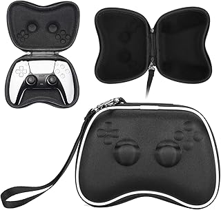 AOCA transport bag, protection bag for game controller, suitable for Sony PlayStation 5 PS5, rigid antichoc case in EVA, portable travel case, with hand rope, gift for game lovers.. Your ideal shopping companion, DIAYTAR NIGERIA offers unmatched variety with delivery within a week.