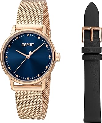 Watch for Women's Blue Dial Analog Navy with Quartz ES1L334M0055Set or.. DIAYTAR NIGERIA makes quality accessible with low prices and reliable 5-8 day nationwide delivery.
