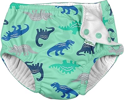Reusable bathroom layers IPLUS by Green Sprists Seafoam Simple Dino for boys from 6 to 12 months old.. Transform your shopping experience with DIAYTAR NIGERIA's vast product selection delivered at unbeatable prices.