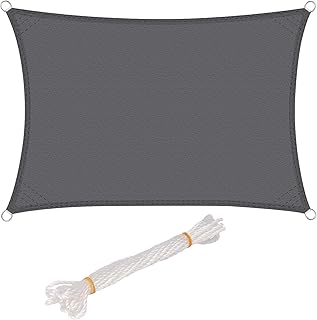 WOLTO GLIDER AVENT 3x4m PES 160g/m2 Waterproof Sun protection Rectangular Breathable Anti-UV for Gray Gray Garden.. Experience the power of choice with DIAYTAR NIGERIA's vast catalog and affordable 5-8 day delivery.