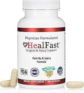 Helfast supplement for surgery and injury recovery (post -operative): promotes improved healing - for surgery and wounds, pain relief, treatment of scars and bruises with amino acids, vitamins and probiotics - 100 capsules.. DIAYTAR Nigeria: Discover more, spend less, and enjoy delivery within 5–8 days.