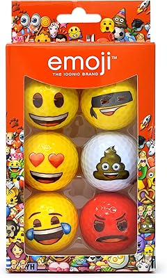 Official fun golf balls Emoji pack of 6 Choose your.. DIAYTAR NIGERIA connects desire with fulfillment through our affordable e-commerce platform.