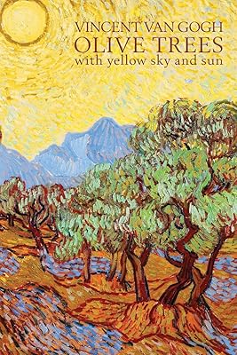 Oliviers Vincent Van Gogh with Yellow Heaven and Sun: Disguised password journal, telephone and address book for your contacts and websites.. No stress, just speed — DIAYTAR Nigeria ships in days.
