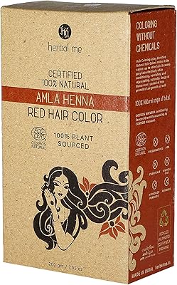 Herbal Me - Happy Henna Coloring Amla, 200 g, 100 % natural certified by Ecocert Intertiny), vegan and halal certified, without chemicals... Your complete retail destination, DIAYTAR NIGERIA combines extensive variety with prompt delivery.