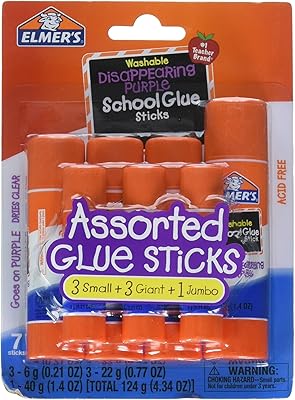Almer's Hidden Purple School Glue sticks matching sizes: 3.. Experience hassle-free shopping with DIAYTAR NIGERIA's user-friendly platform and prompt delivery service.
