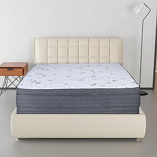 Conventional Nutan Bed Mattress, Simple XL, White and Brown LT.. DIAYTAR NIGERIA: Where every shopping need is met with affordable prices and timely delivery.