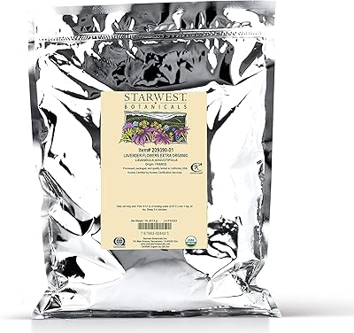 Biological dried lavender flowers Starwest Botanicals, additional quality, 453 g.. Shop smarter with DIAYTAR Nigeria — from household essentials to electronics, we have everything you need. Plus, our delivery is fast, secure, and arrives between 5 and 8 days.