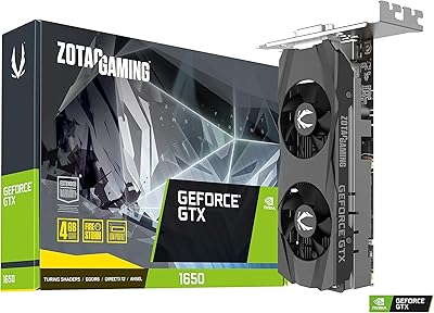 Ultra-little Zotac GeForce GTX 1650 LP 4 GB GDDR6 128 bits ZT T16520H 10L ZT16500F-10L.. The future of Nigerian shopping is here — DIAYTAR Nigeria.