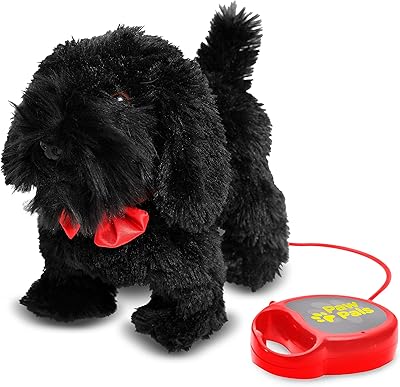 Mifa Paw Pals dog toy that works and barks with chain.. DIAYTAR NIGERIA: Where shopping meets satisfaction with affordable prices and prompt delivery services.