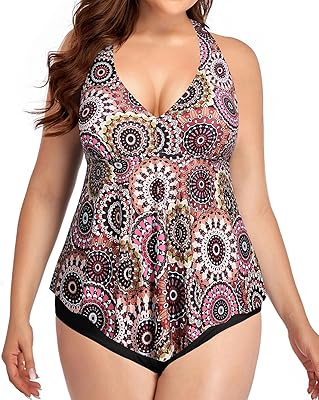 Holipick two -piece swimsuit high waist for women, tankini bare man sheathing the belly with shorts.. Experience the future of online shopping with DIAYTAR NIGERIA's extensive product range and competitive pricing.