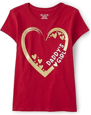 Short sleeve t-shirt decorated with graphics for little girls.. DIAYTAR NIGERIA makes luxury accessible with our affordable prices and dependable delivery service.