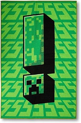 Minecraft Creeper Minecraft print carpet | 152.4 cm x 39 cm.. Your budget-friendly online marketplace, DIAYTAR NIGERIA delivers a world of products in just 5-8 days.
