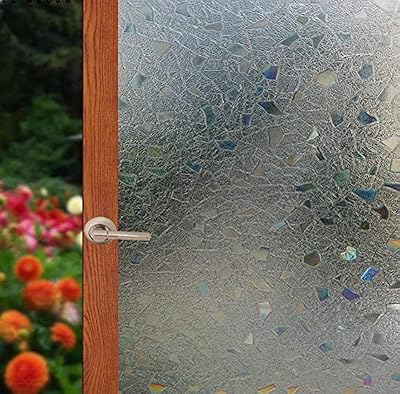 Arthom 3D confidentiality window with pebble pattern, glass window sticker without glue, static adhesive, anti-UV heat control for home, kitchen and desk (45 x 254 cm.. Discover endless shopping possibilities at DIAYTAR NIGERIA, with budget-friendly prices and reliable delivery.
