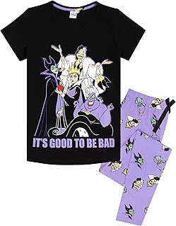 Disney Villains Pour Femme pajamas | T-shirt and pants for women | costume gifts.. Fast delivery is our promise — DIAYTAR Nigeria keeps it real.