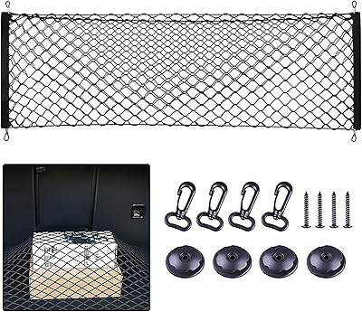 Extendable rear loading net organizer universal storage adjustable compatible with trucks.. Great finds. Great prices. Fast shipping. That’s DIAYTAR Nigeria.