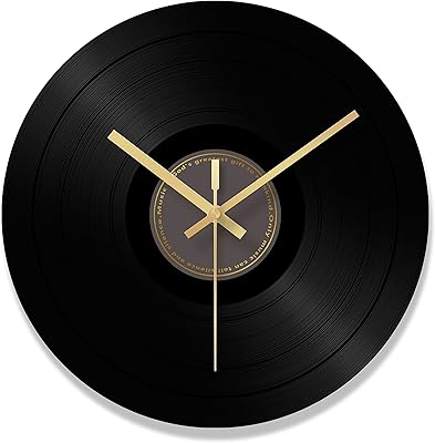 Decorative Wall Clock in UV printing glass, perfect for the kitchen, living room, bedroom or desk. Extremely silent, quartz movement without ticks 30 cm (JDC-028).. Enjoy low prices, wide selections, and reliable delivery with DIAYTAR Nigeria.