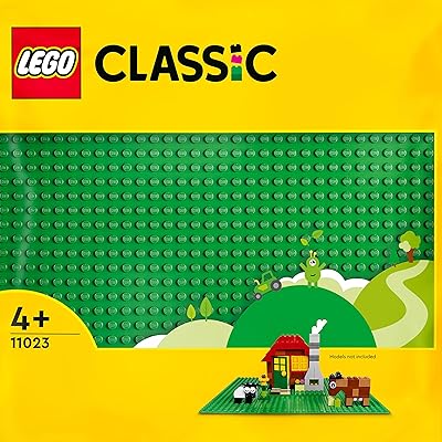 Lego Classic 11023 Green basic base plate set (1 piece).. DIAYTAR NIGERIA delivers happiness in 5-8 days with our affordable and diverse product range.