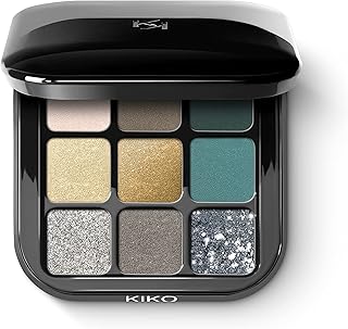 Pallet of multi-finishing eyeshadows Kiko Milano Glamor 06 | Pallet of 9 eyeshadows from different finishes.. Experience shopping freedom with DIAYTAR NIGERIA's comprehensive platform and reliable shipping service.