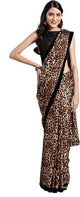 Womanista 7510 Sari in crêpe for women with blouse (model:.. Shop for less and receive more with DIAYTAR NIGERIA's expansive e-commerce platform and nationwide delivery.