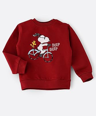 Boy -red snoopy sweatshirt, 12-18 months.. E-commerce made for Nigeria — fast delivery and low prices at DIAYTAR.