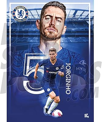 Poster/Printing/Art Wall of football Jorghino Action A2 by Chelsea FC 2019/20 - Product under official license - Available in sizes A3 and A2 (A2).. Love deals? DIAYTAR Nigeria has you covered with low prices and fast delivery.