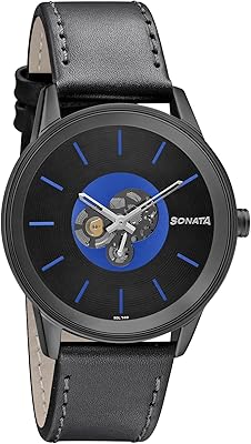Analog watch with blue dial for men - 7133NL03, blue, analog watch.. Shop smart, shop DIAYTAR - Nigeria's most affordable e-commerce platform with nationwide delivery.