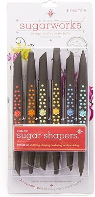 SUGARWORK SUGAR Shapers innovative cake decoration tools, unique cake decoration tools for sugar shaping, gum dough and chocolate (pack of 6), fixed point, regular.. Find quality and variety without breaking the bank — only on DIAYTAR Nigeria.
