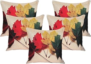 Set of nendel cushion covers, size 16 x 16 inches, for living room - multicolored - 5 rooms.. DIAYTAR NIGERIA combines affordability, variety, and convenience with nationwide delivery services.