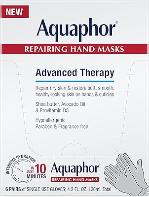 Aquaphor hands repairer masks, Hydrating Masks for Hands, 6 pairs of gloves.. Experience hassle-free shopping with DIAYTAR NIGERIA's user-friendly platform and prompt delivery service.