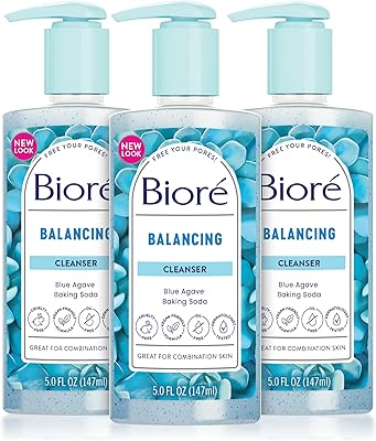 Bure Blue Agave + Baking Soda Daily Facial Wash Cleaner Face Balancing Pores.. Affordable online shopping is just a click away with DIAYTAR Nigeria.