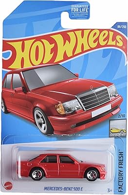 Jouet Hot Wheels Mercedes-Benz 500 E - Factory Fresh 2/10 [Rouge].. DIAYTAR NIGERIA connects you with endless possibilities through our affordable e-commerce platform.