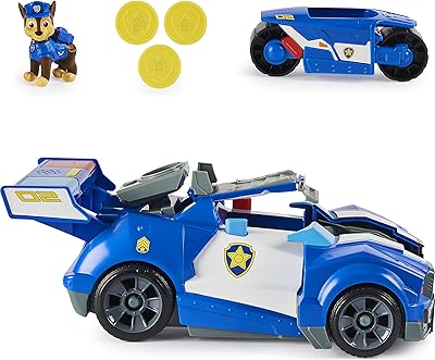 Paw Patrol, City toy City City Transformable 2 in 1 in Chase with motorcycle, lights and sounds and action figurine to collect, children's toys from 3 years old.. Skip the traffic, shop online — DIAYTAR Nigeria brings it to you.