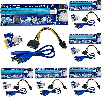 Card Jack Eeetutung PCIe-E 1X at 16x Capacitor 4 Ver 009s with 6-pin power supply and USB 3.0 interface (6 parts).. Nigeria's most loved e-commerce platform delivers affordable shopping solutions to your doorstep.