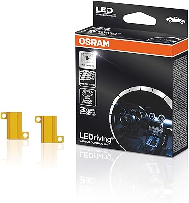 CANBUS OSRAM Leadriving controller, LEDCBCTRL101, 5W, avoid error messages of the tablet when using the LED fog lights, foldable cardboard box (2 rooms).. Shop with confidence on DIAYTAR Nigeria — quality products and timely delivery.