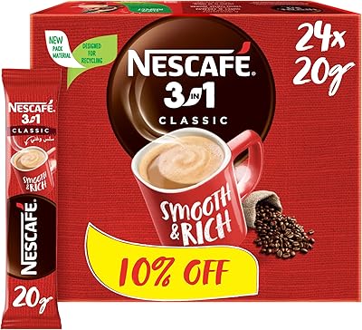 Nescafé coffee box containing Nescafé caffeine, single -use cups - flavor without flavor, 20 g.. DIAYTAR NIGERIA makes online shopping accessible to all with budget-friendly prices and reliable delivery.