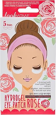 Hydro-gel patch under the eyes look it me. Hydrating, nourishing and eliminates dark circles and pockets, with rose scent, made in Korea, 5 pieces.. Shopping made simple with DIAYTAR NIGERIA's vast selection and budget-friendly nationwide delivery.